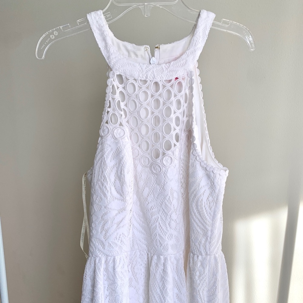 Lily Pulitzer Kinley Resort White Tropical Dress